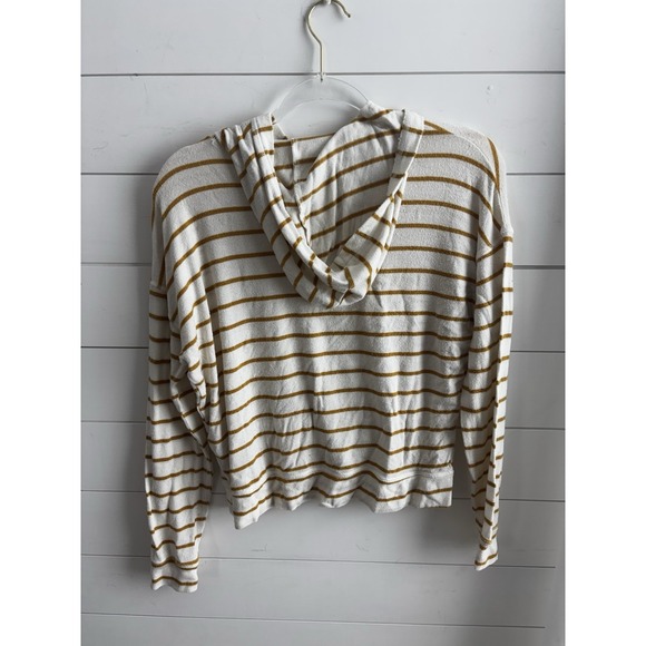 American Eagle Soft & Sexy Plush Women XS Sweater Top‎ Hoodie Striped 0200 - Picture 4 of 7